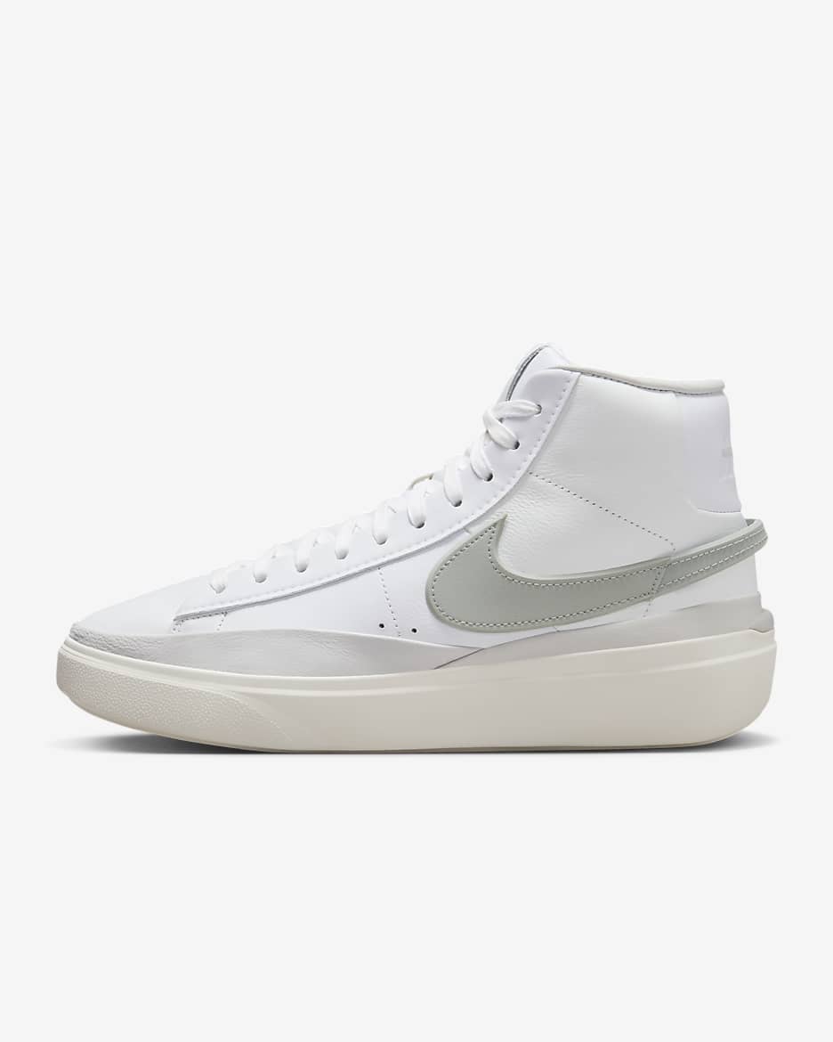 スニーカー Nike Blazer Rome Mid W Summit White Phantom Light Bourne Uni Nike Blazer Phantom Mid Men's Shoes. Nike.com